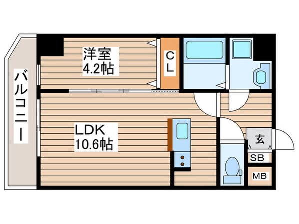 URBAN TERRACE ODAWARAの物件間取画像